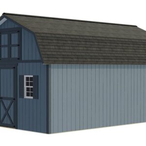 Best Barns Millcreek 12x16 Wood Storage Shed Kit